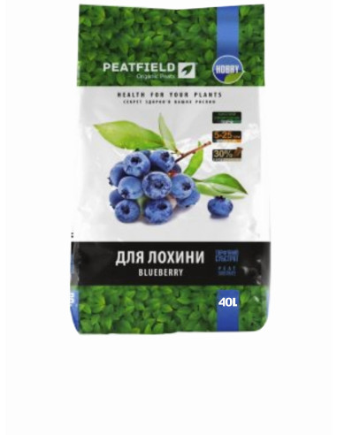 Грунт голубика 40л PEATFIELD