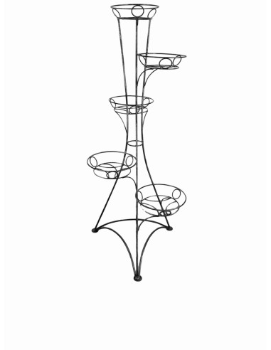 Кована підставка 5 горщика Вежа
