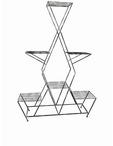 Кована підставка 6 горщиків Лофт Ромб