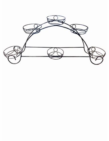 Кована підставка 6 горщиків фіалочниця Місток