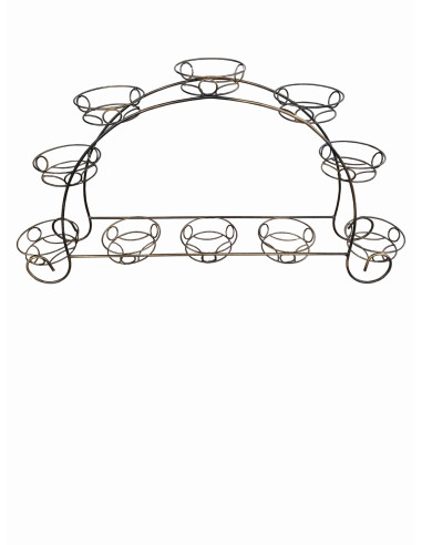 Кована підставка10 горщиків фіалочниця Місток