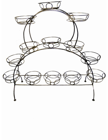 Кована підставка13 горщиків фіалочниця Місток