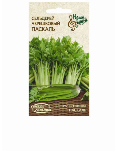 Насіння селера черешкова сс 0,5г НВ ПАСКАЛЬ (уп10шт)