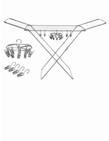 Сушарка для білизни розкладна СІМЕЙНА кріплення метал