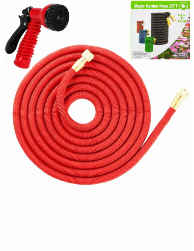 Шланг для поливу 2.5-12м Magik Garden Hose 25FT S385